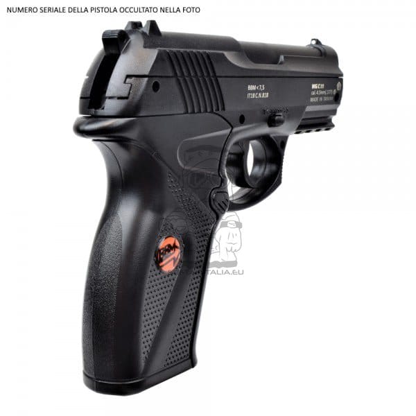 Pistola CO2 Calibro 4,5mm C.N.818 C11 di BRUNI
