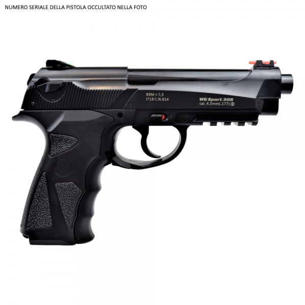 Pistola CO2 Calibro 4,5mm C.N.814 di BRUNI