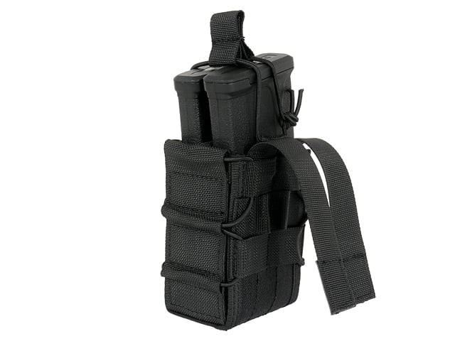 MOLLE Double Rifle Mag Speed Pouch - Black di 8FIELDS