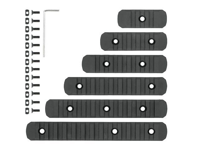Set di Slitte KeyMod/MLOCK - Nero di MP