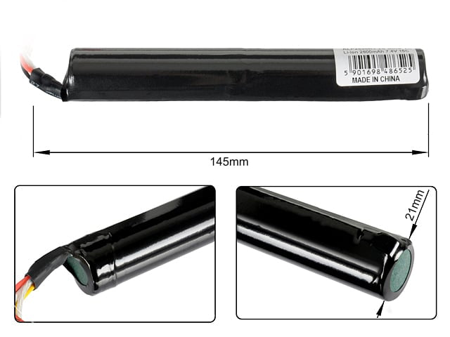 Batteria Li-ion 2600mAh 7,4V di IPOWER