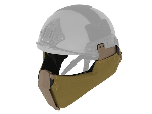 Helmet Mandible Guard - Dark Earth di FMA