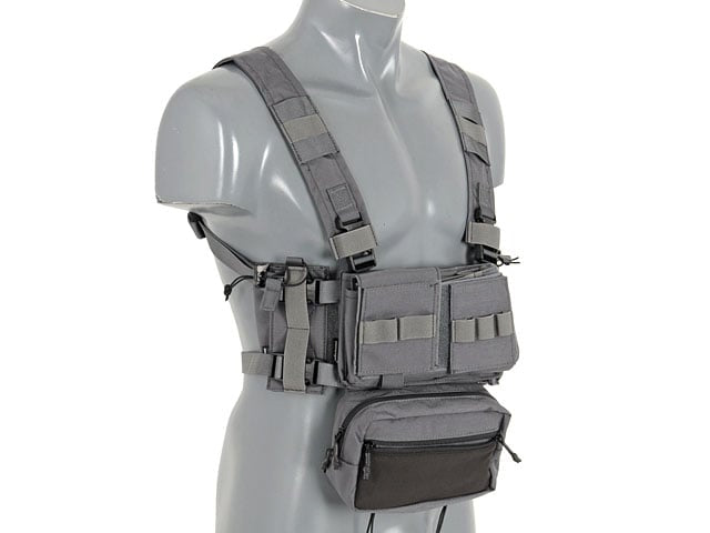 Micro MK3 Chest Rig - Wolf Grey di EMERSONGEAR