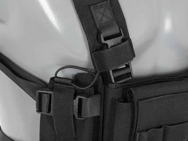Micro MK3 Chest Rig - Black di EMERSONGEAR