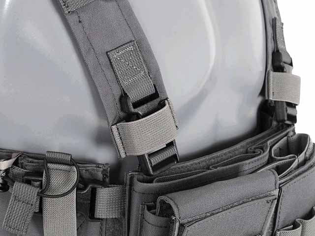 Micro MK3 Chest Rig - Wolf Grey di EMERSONGEAR