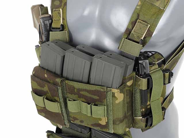 Micro MK3 Chest Rig - Black di EMERSONGEAR