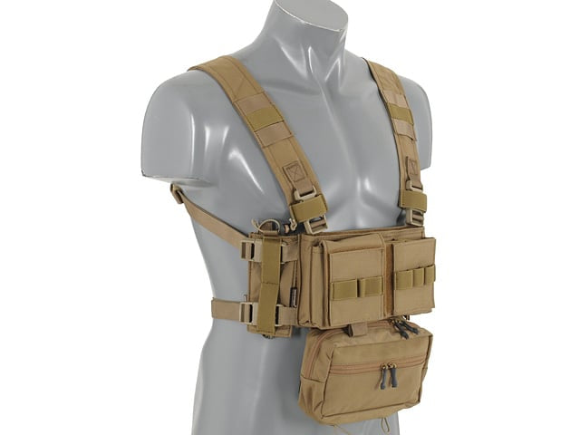Micro MK3 Chest Rig - Coyote Brown di EMERSONGEAR