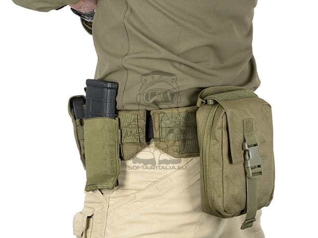 Belt Mounted MOLLE Panel - Black di 8FIELDS
