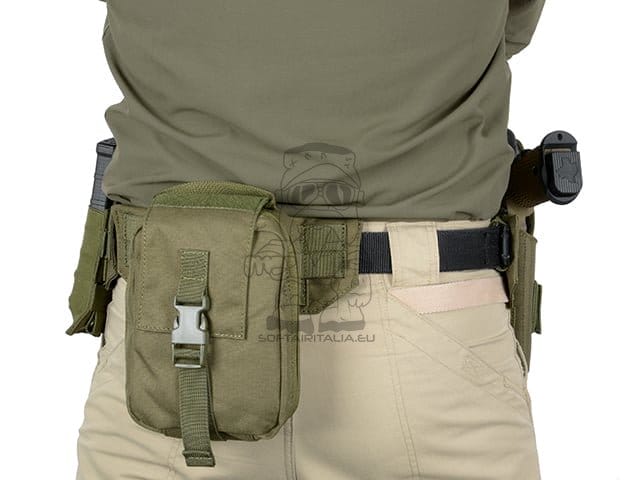 Belt Mounted MOLLE Panel - Black di 8FIELDS