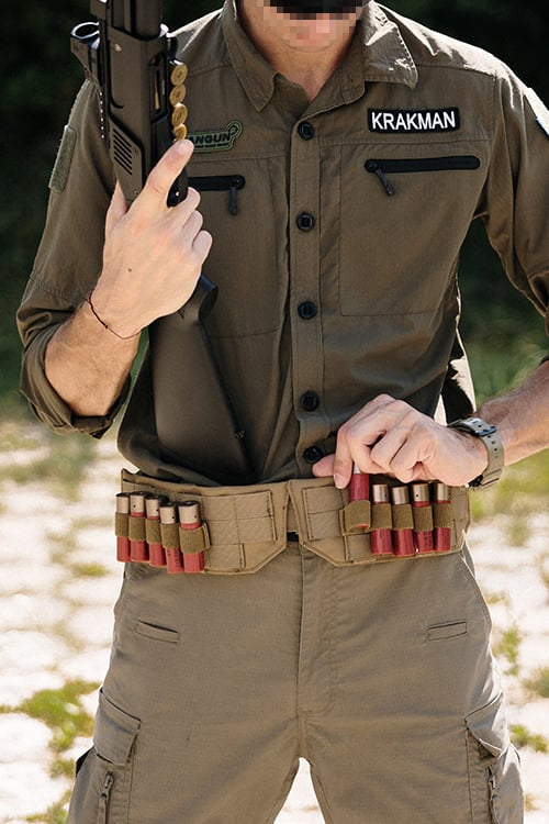 Belt Mounted MOLLE Panel - Coyote di 8FIELDS