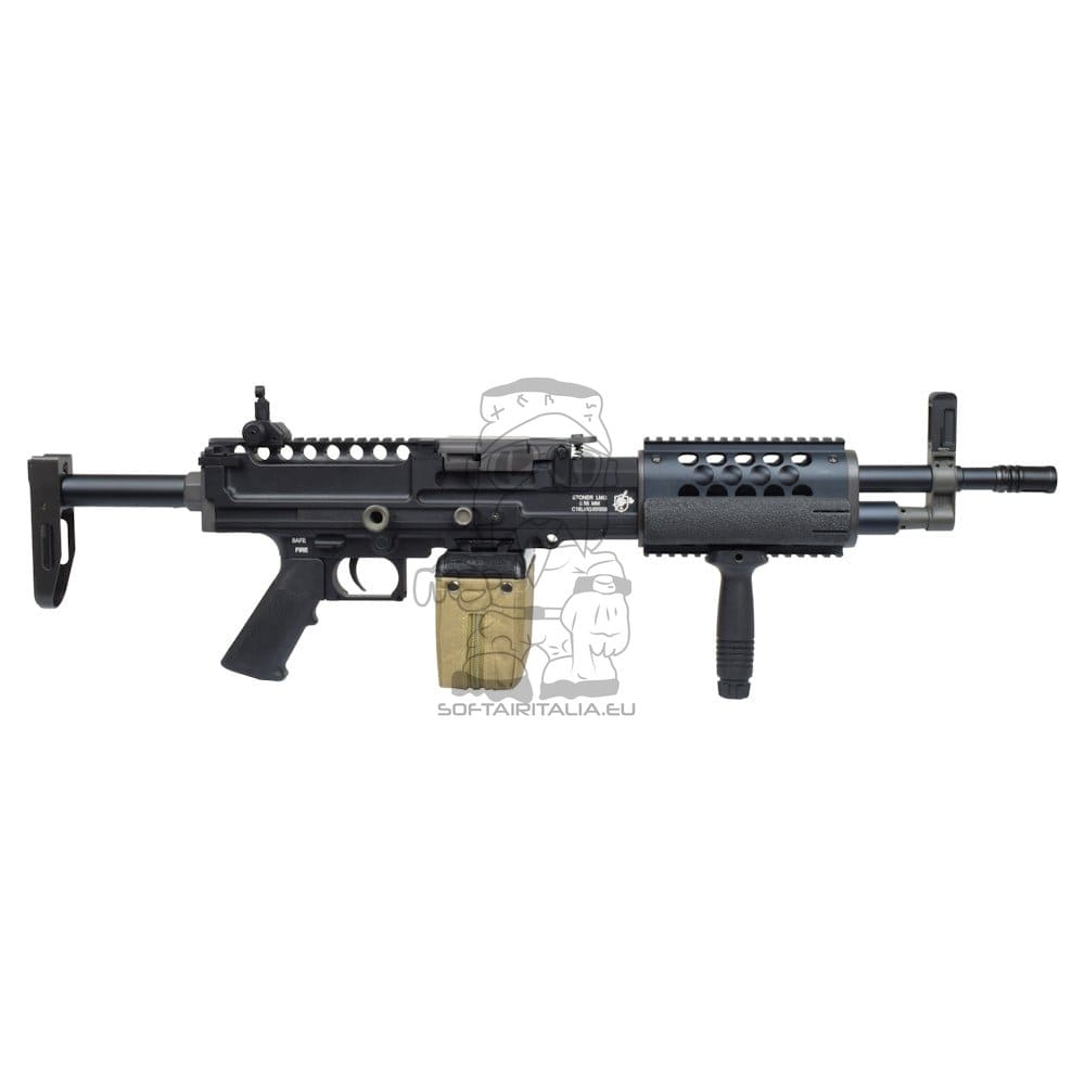 Fucile Elettrico LMG Nero di CLASSIC ARMY