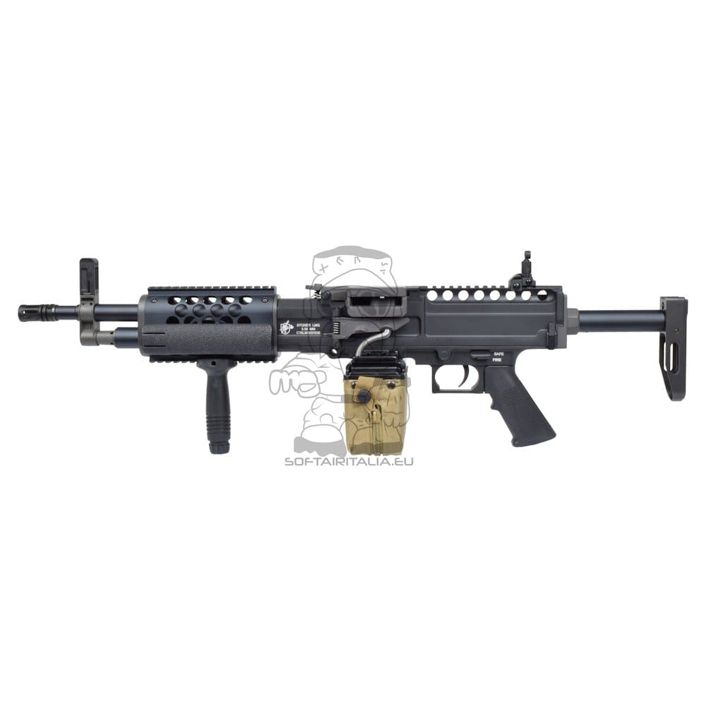 Fucile Elettrico LMG Nero di CLASSIC ARMY