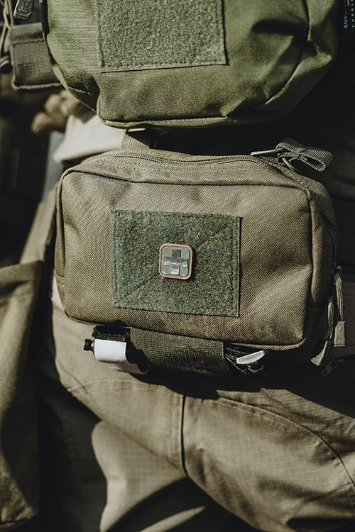 Modular Admin Pouch - Olive di 8FIELDS