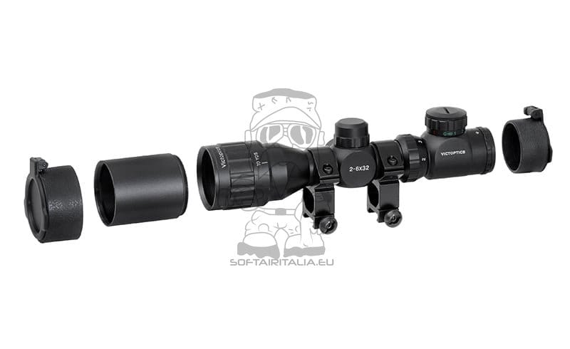 Victoptics 2-6x32AOE Compact Scope di VECTOR OPTICS