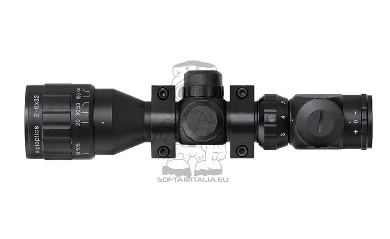 Victoptics 2-6x32AOE Compact Scope di VECTOR OPTICS