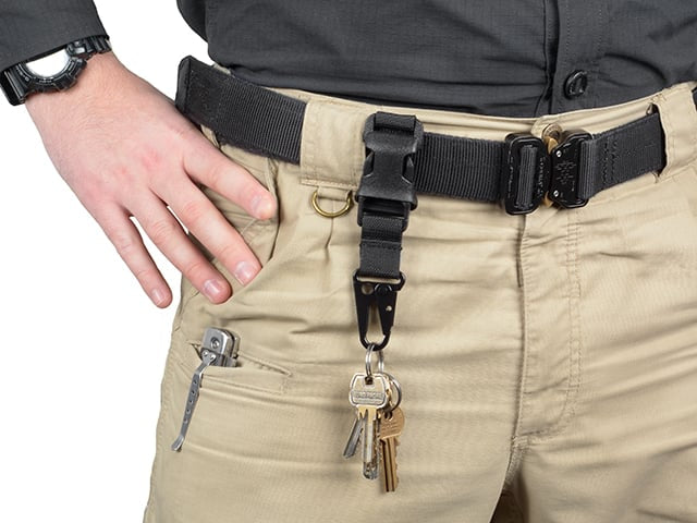 Buckle Snap Hook - Black di 8FIELDS