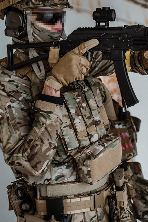 MP5/SMG Hybrid Mag Pouch - Multicamo di 8FIELDS