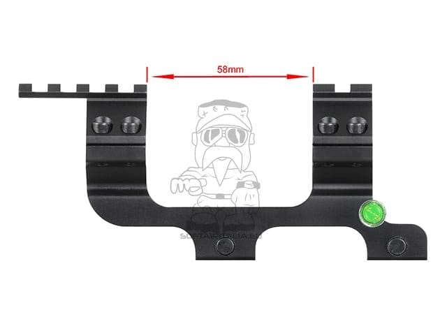 One Piece Scope Mount 25/30mm di P&J