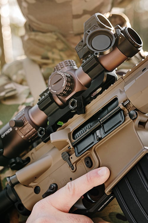 One Piece Scope Mount 25/30mm di P&J
