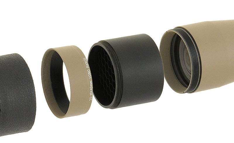 Coperchio Anti-Riflesso per Ottiche 40mm di AIM-O