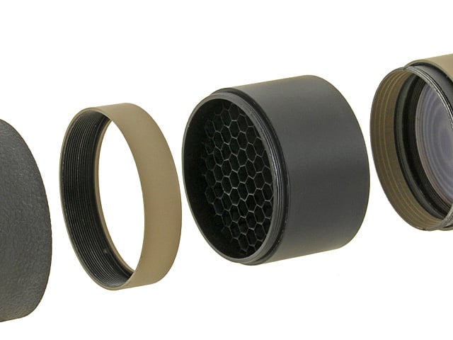 Coperchio Anti-Riflesso per Ottiche 50mm di AIM-O