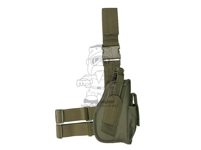 Fondina Drop Leg - Olive di 8FIELDS