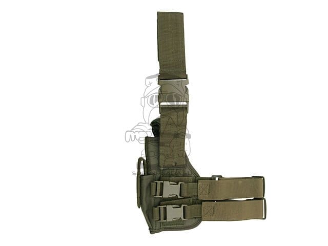 Fondina Drop Leg - Olive di 8FIELDS