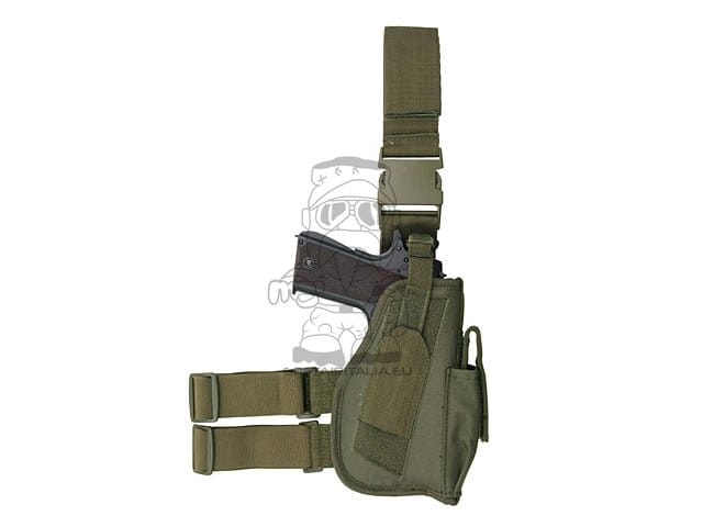 Fondina Drop Leg - Olive di 8FIELDS