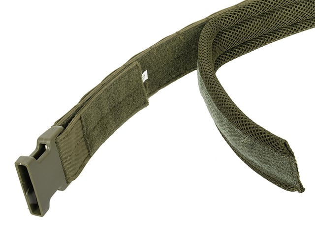 Rigid Combat Belt MOLLE (L) - Olive di 8FIELDS