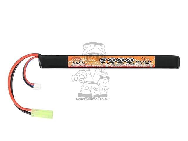 Batteria Li-Po 1000mAh 7,4V di VICTORY BATTERY