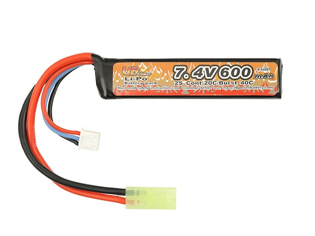 Batteria Li-Po 600mAh 7,4V di VICTORY BATTERY