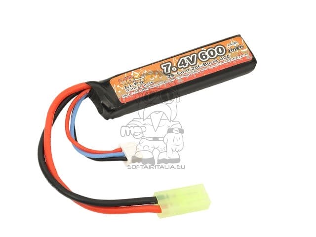 Batteria Li-Po 600mAh 7,4V di VICTORY BATTERY