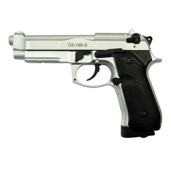 Pistola a CO2 Scarrellante Silver di HFC