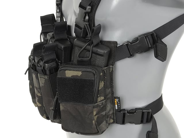 Buckle Up Recce/Sniper Chest Rig - Multicam Black di 8FIELDS PREMIUM