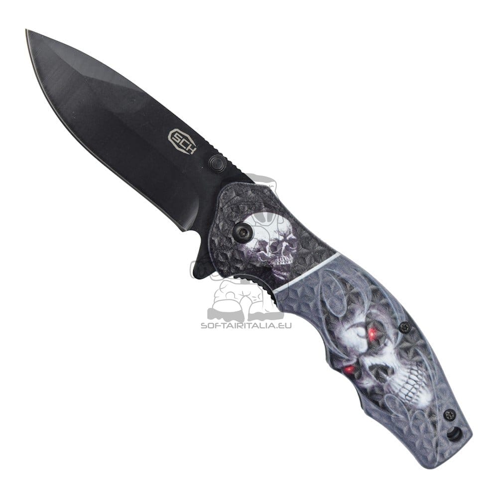 Coltello Tascabile con Apertura Assistita di SCK