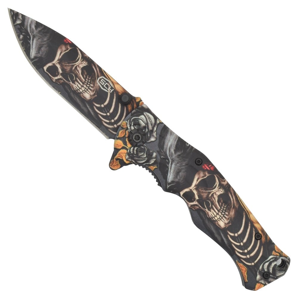 Coltello Tascabile con Perno di Apertura di SCK