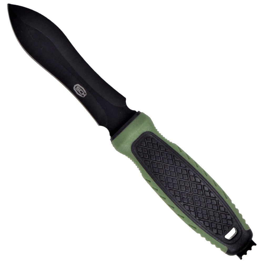 Coltello da cintura con lama nera di SCK