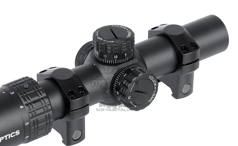 Ottica VICTOPTICS S6 1-6x24 di VECTOR OPTICS