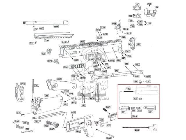 Nozzle Completo per -SCR GBBR di WE