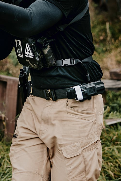 Combat Belt LCS COBRA FY45MV - L - Black di EMERSONGEAR