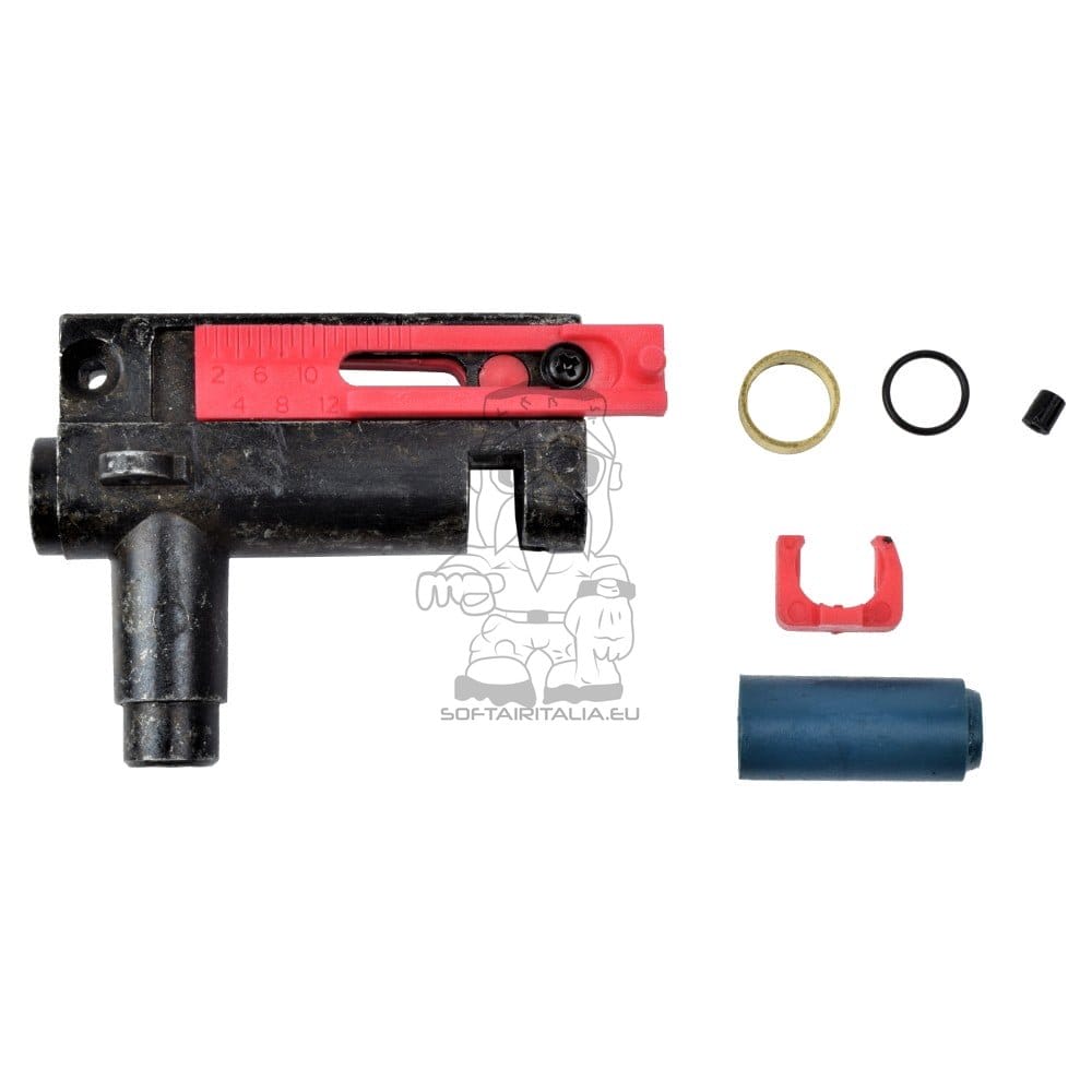 Gruppo Hop Up in Metallo per Gearbox V3 di E&L