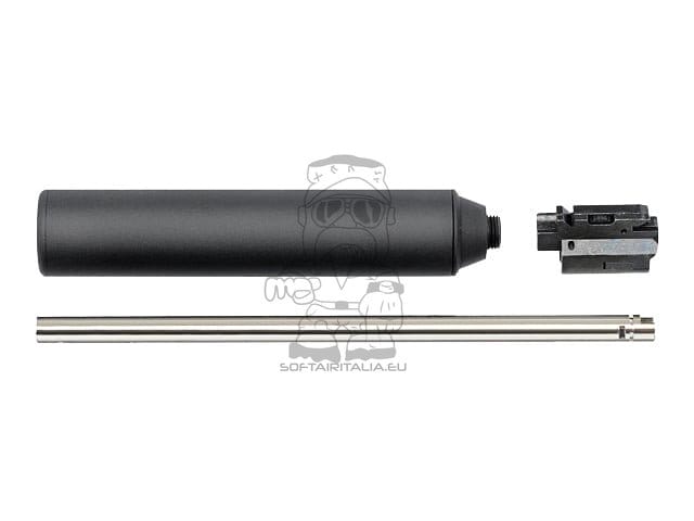 PX001 Silencer & Extended Barrel Set di WE