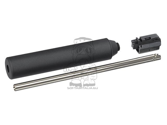 PX001 Silencer & Extended Barrel Set di WE