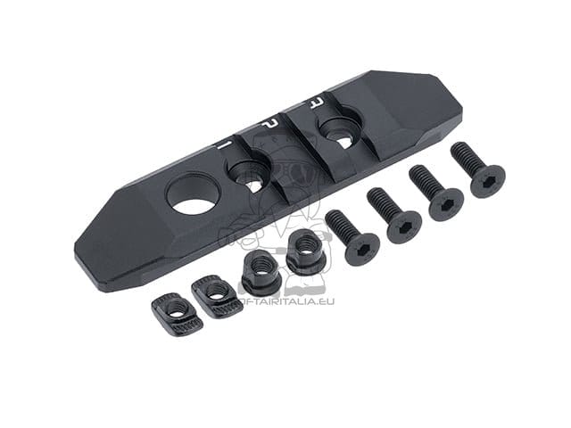 Slitta M-LOK/KEYMOD 3-slot di WADSN