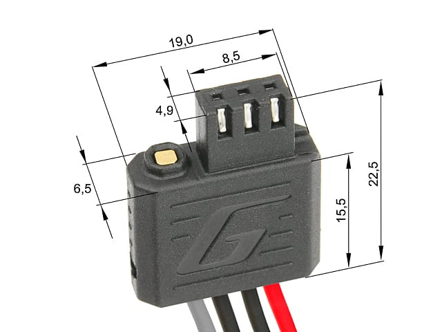 Batteria G-Tech 25C 1000mAh 7.4V di GENS ACE