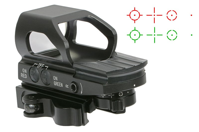 Tactical QD 4 Reticle Reflex Sight MOD.3 di PCS