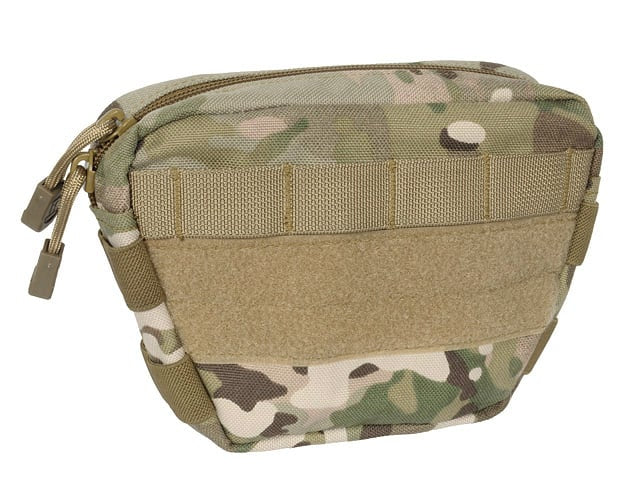 Drop Down Under Zip Pouch Multicamo di 8FIELDS