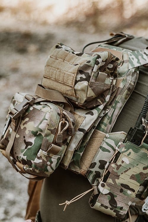 ASSUALT BACK PANEL MOD.3 - Multicamo di 8FIELDS