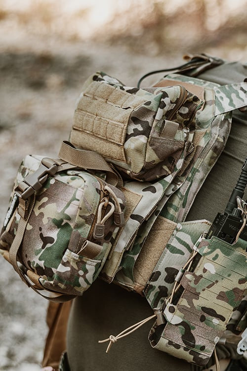 ASSUALT BACK PANEL MOD.3 - Multicamo di 8FIELDS