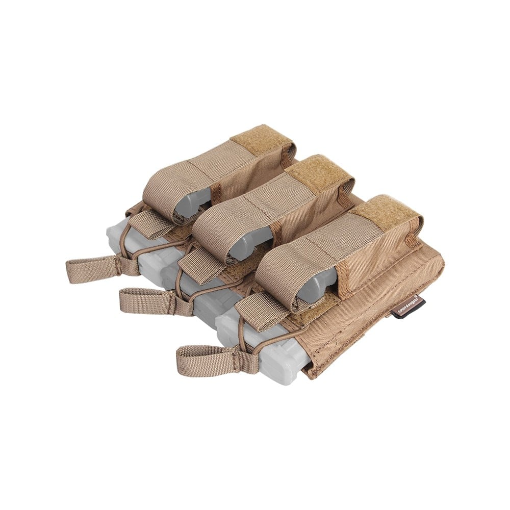 Tasca Portacaricatore Tripla Coyote Brown di EMERSONGEAR